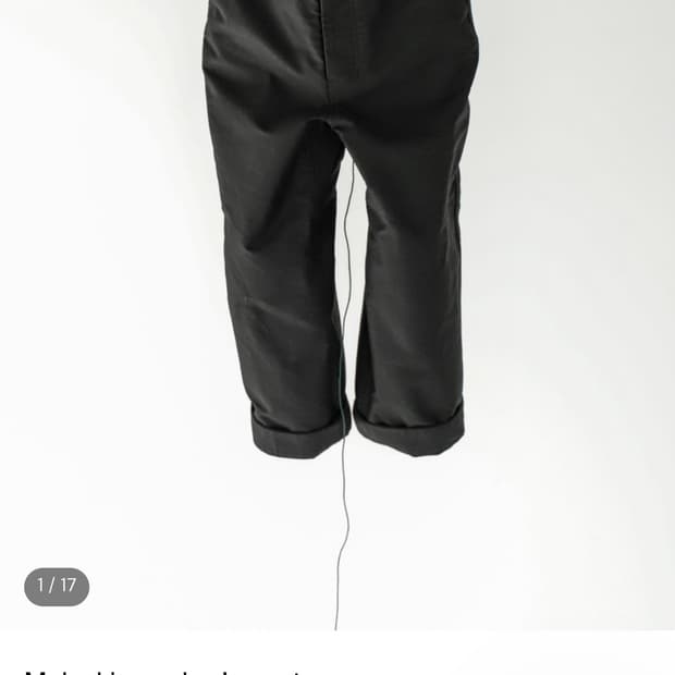 lcbx 몰스킨 팬츠 1사이즈 새상품