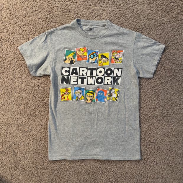 빈티지 카툰네트워크 티셔츠