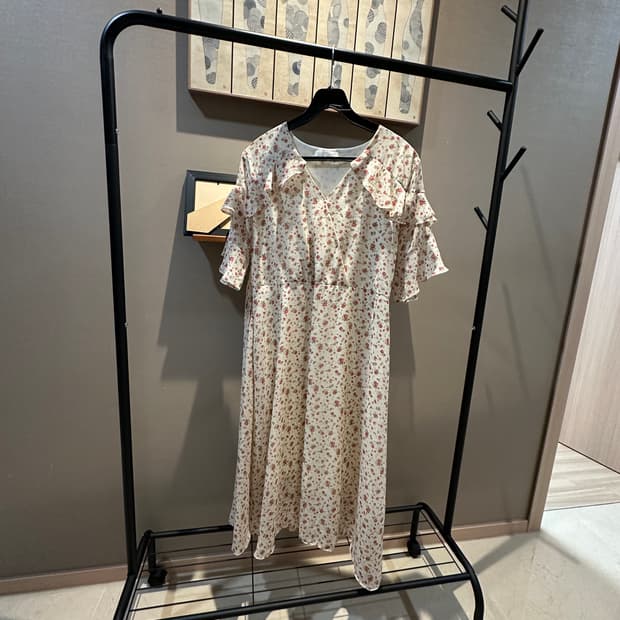 르샵 Le shop 플라워 패턴 원피스 (55-66)  