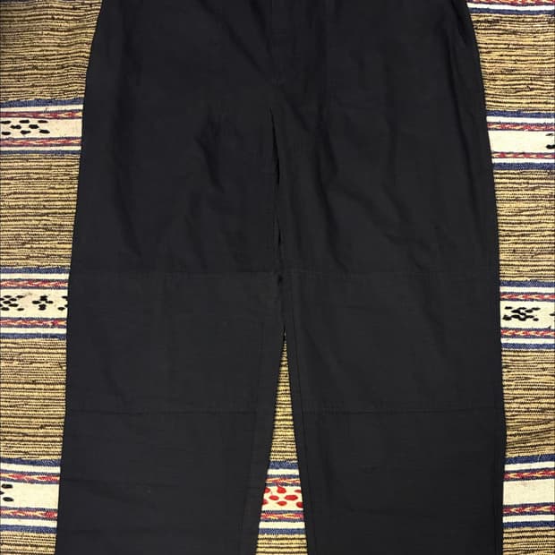 (XXL)KAVU 카부 더블니 코튼 립스탑 밴딩팬츠 레귤러