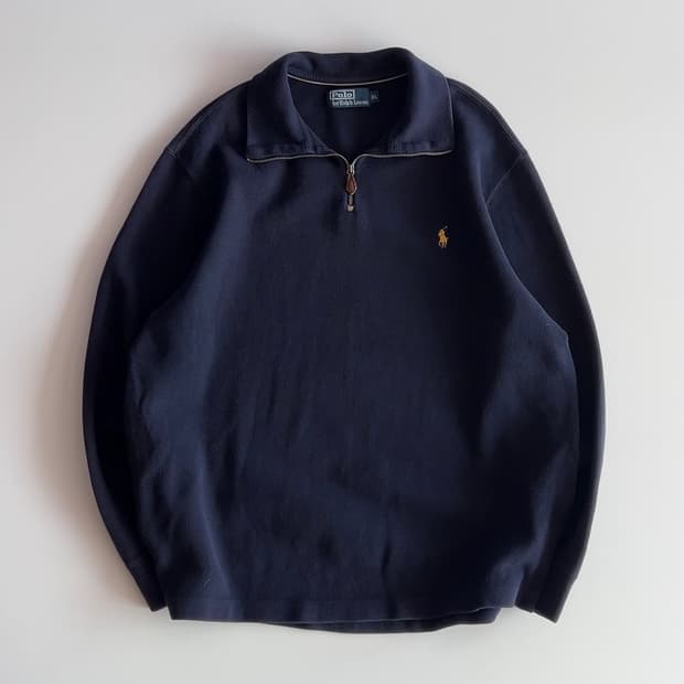 폴로 랄프로렌 쿼터집업 XL