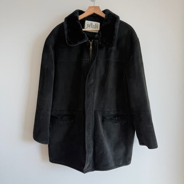 Pre owned 스웨이드 카코트(돈피)