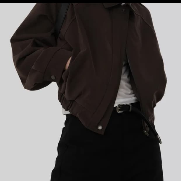 어텀 래글런 자켓