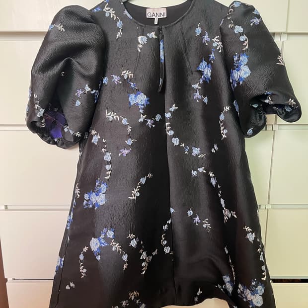 가니 자카드 원피스