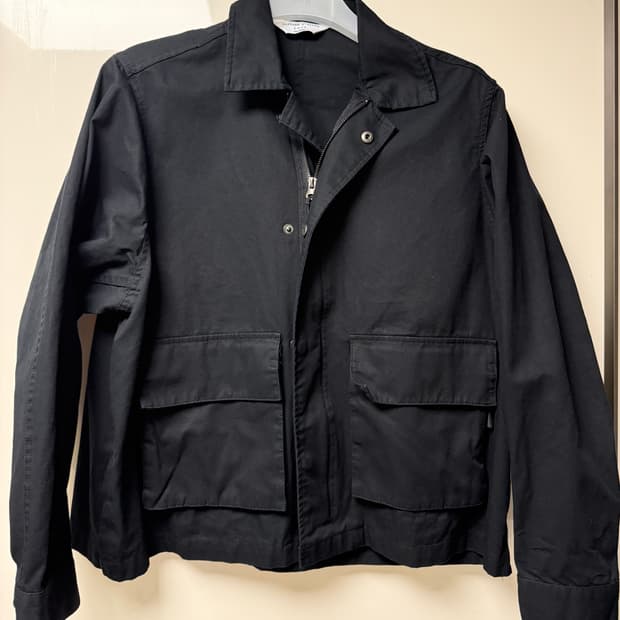 커스텀어클락 에센셜 크롭 필드 자켓 