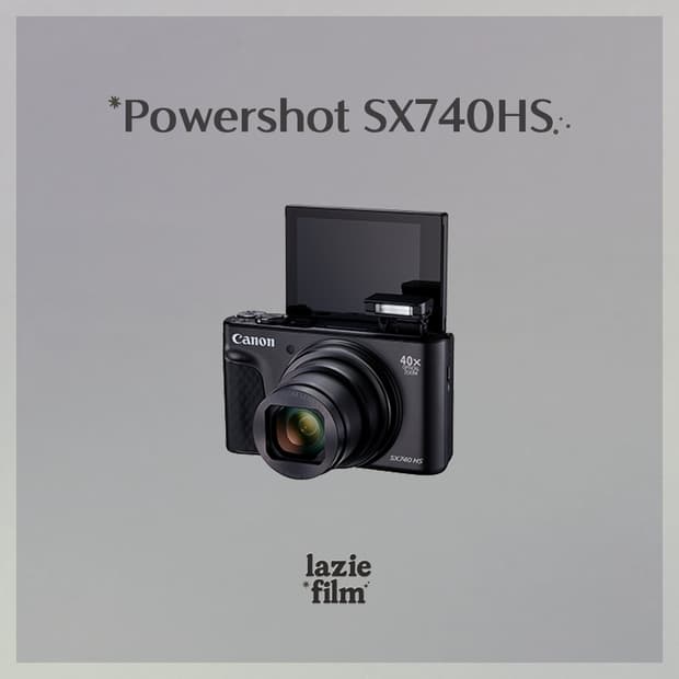 인물✧・゚Canon Powershot SX740hs 캐논 파워샷 디카