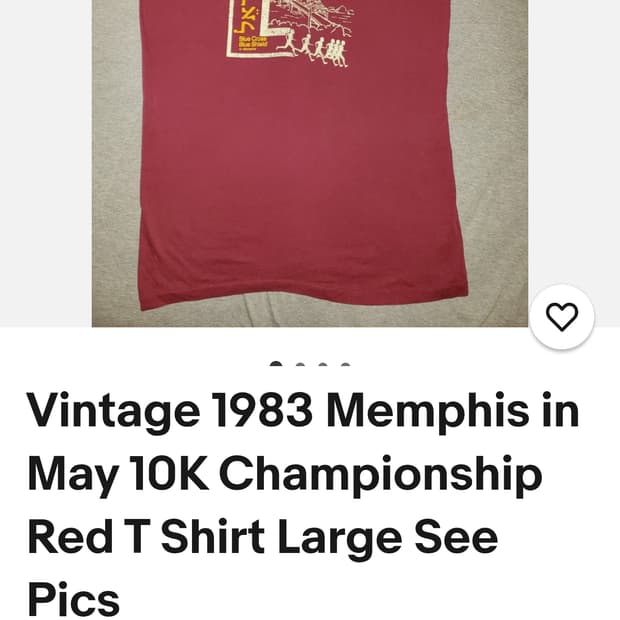 Vintage 80s USA 싱글스티치 티셔츠 S