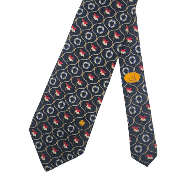 DUNHILL 던힐 실크 넥타이 [BCF11735_0102-05]