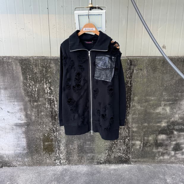 알곤퀸즈 데미지 집업 자켓