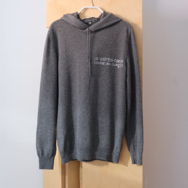  2008 Stud Logo Knit Hoodie