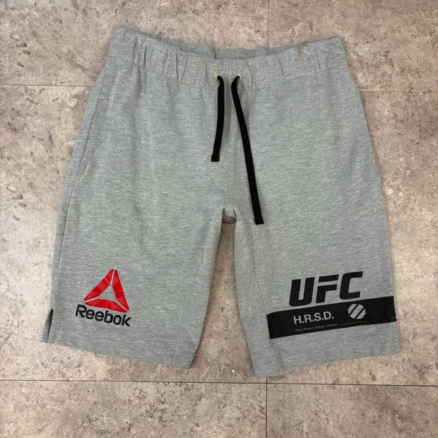 리복 UFC 그레이 트레이닝 반바지 #csz15