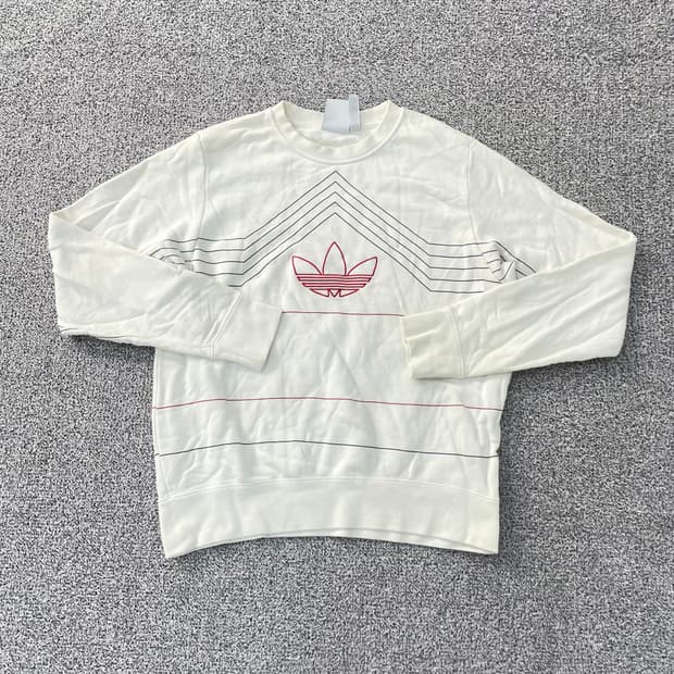 L 아디다스 트레포일 맨투맨 0303S1