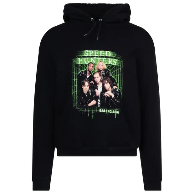 L] 발렌시아가 스피드헌터 후드티