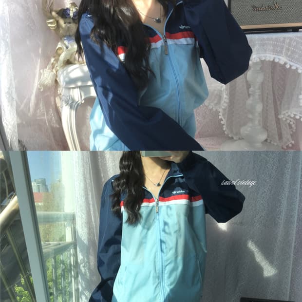 Adidas 80's old school windbreaker
