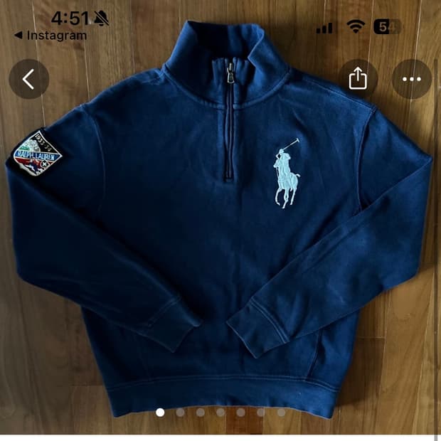 폴로 랄프로렌 빅포니 반집업