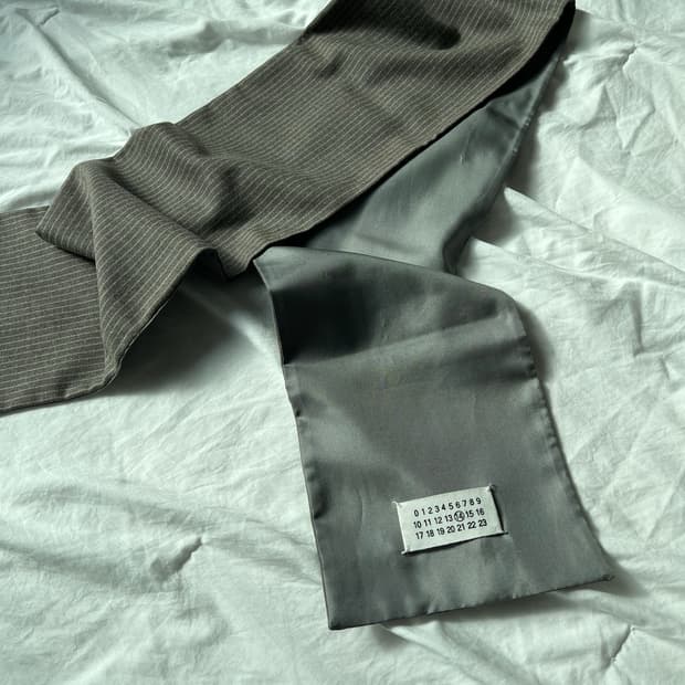 Martin Margiela stripes scarf