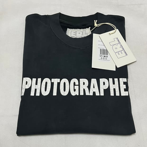 [XS,L]이알엘 ERL 25fw 포토그래퍼 티셔츠