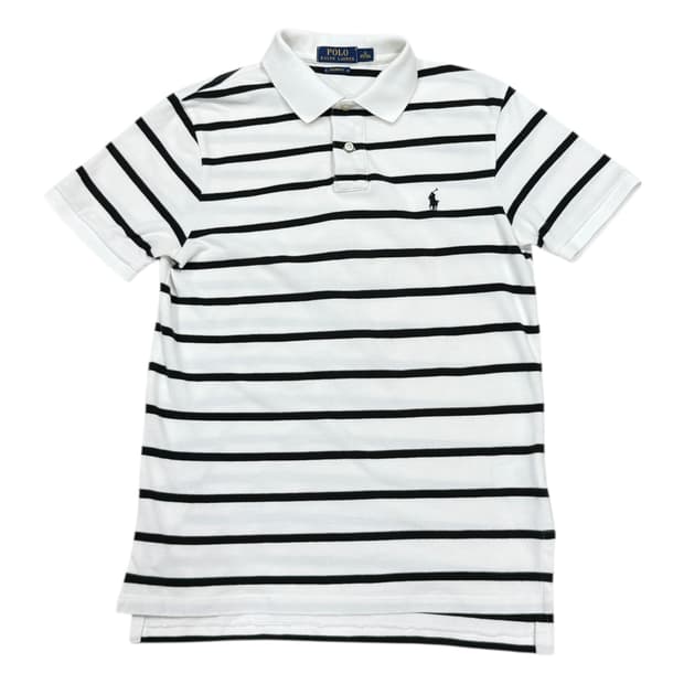 폴로 랄프로렌 스트라이프 PK 폴로 카라 반팔티 M