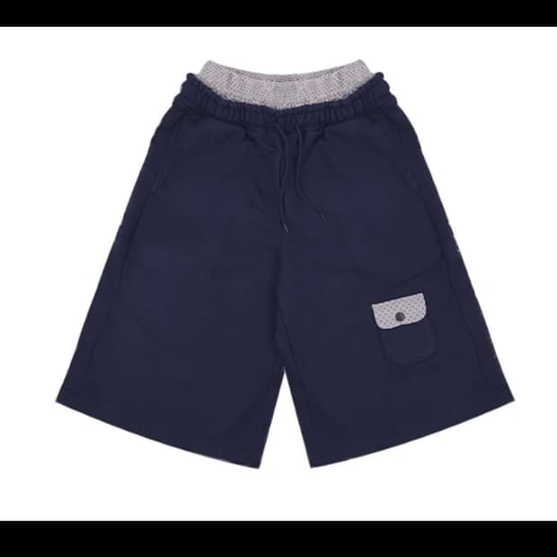 오피쉬 파자마 레이어드 버뮤다팬츠