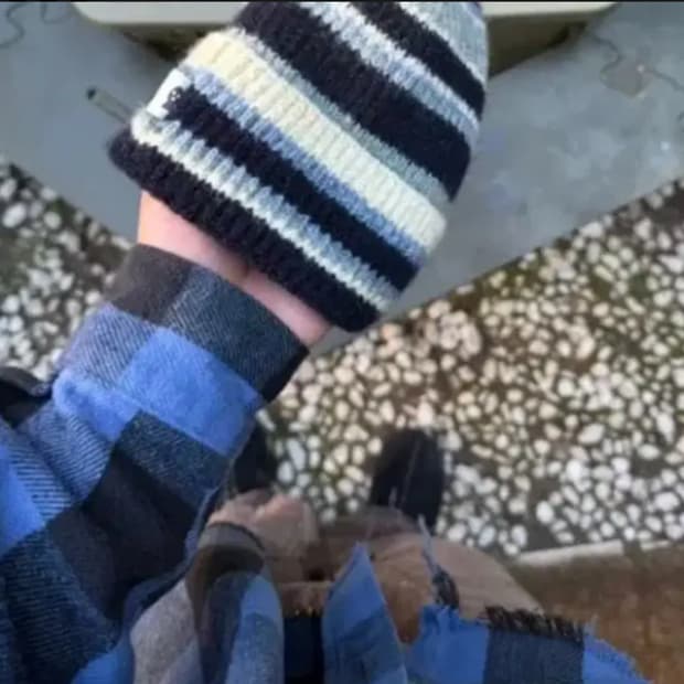 [OS] 크래커하우스 블루 스트라이프 비니