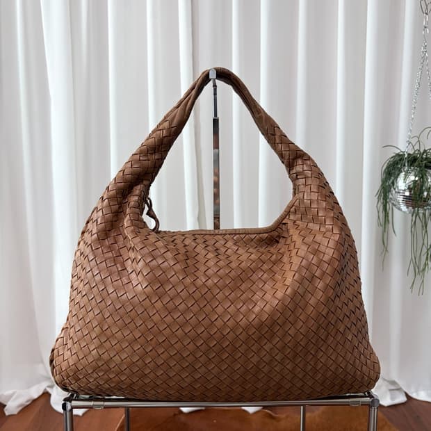 보테가 베네타 인트레치아토 나파 호보 백
