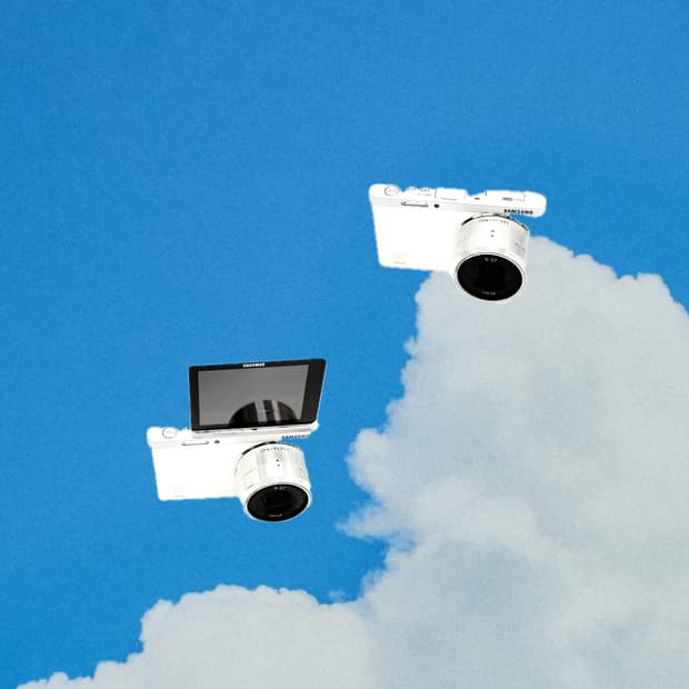 셀카&미러팝!) Samsung NX mini 디카 카메라