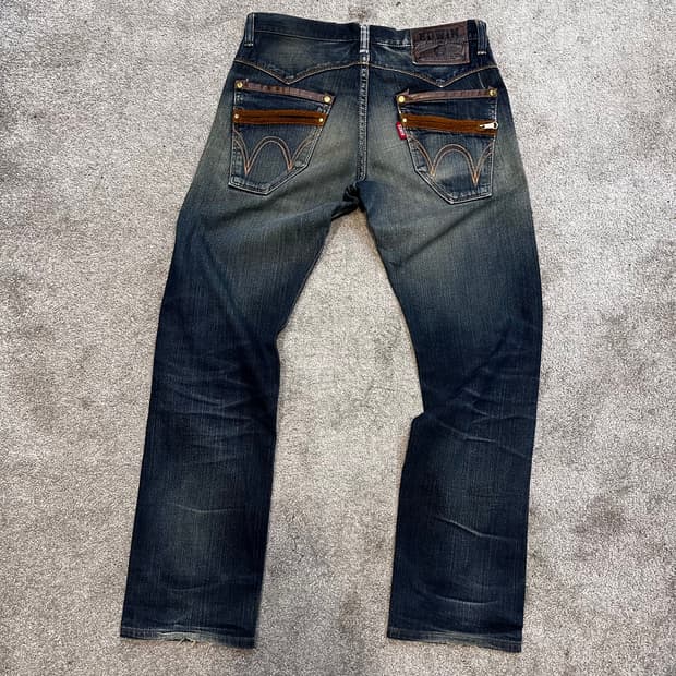 에드윈 EXS403 익스클루시브 빈티지 웨스턴 팬츠(32