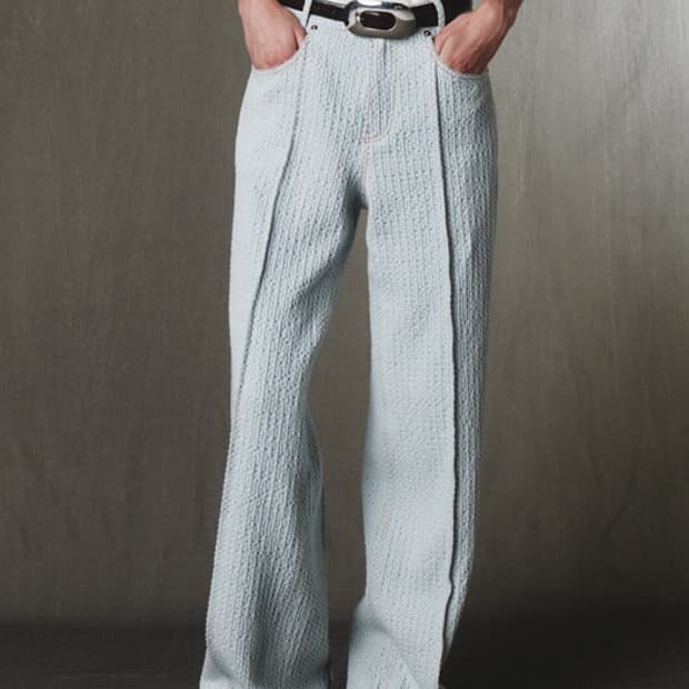 기준 와플데님팬츠