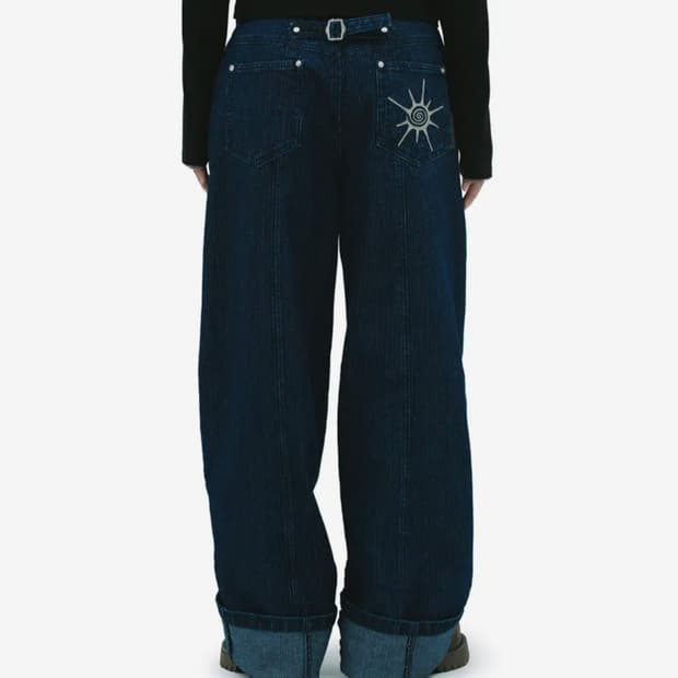 데프가먼츠 TEXTURE DENIM PANTS [인디고]