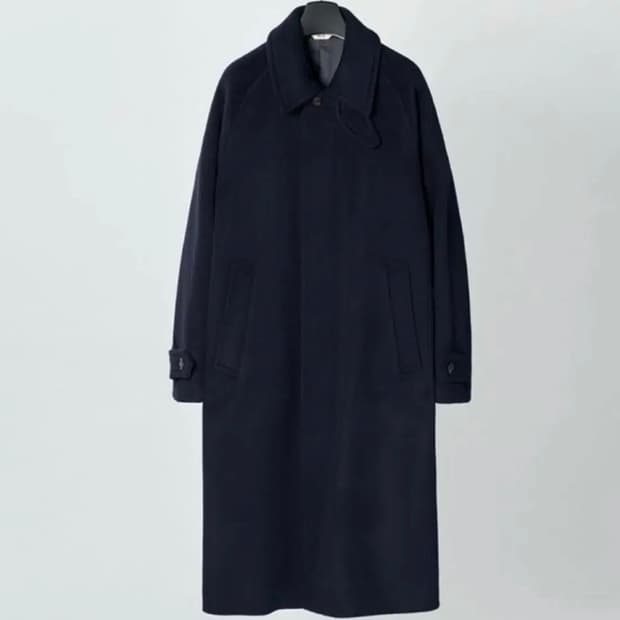 헤지스 his 발마칸 롱코트