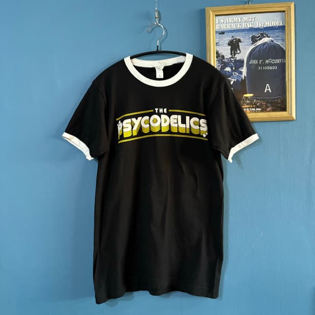 00‘s Tultex The Psycodelics Ringer Tee.