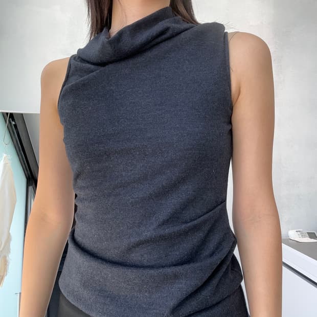 Helmut Lang Wool Sleeveless