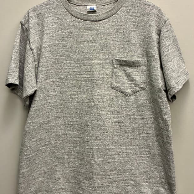 (M~L)존그럭코 웨어하우스 루프휠 천축 포켓 반팔티셔츠 그레이