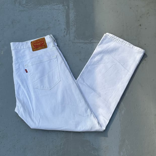 [리바이스] •Levi's 569 White Denim