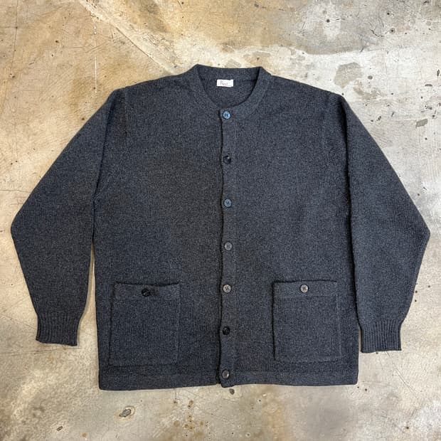 Papas 울 오버핏 가디건