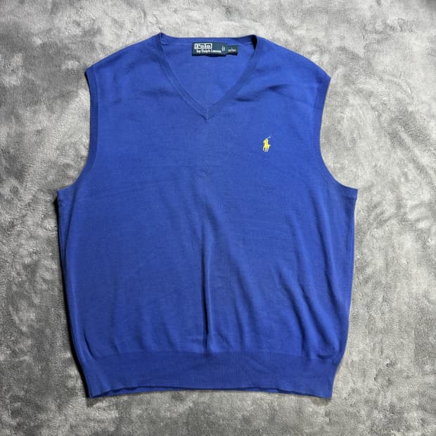 폴로 랄프로렌 니트 베스트 