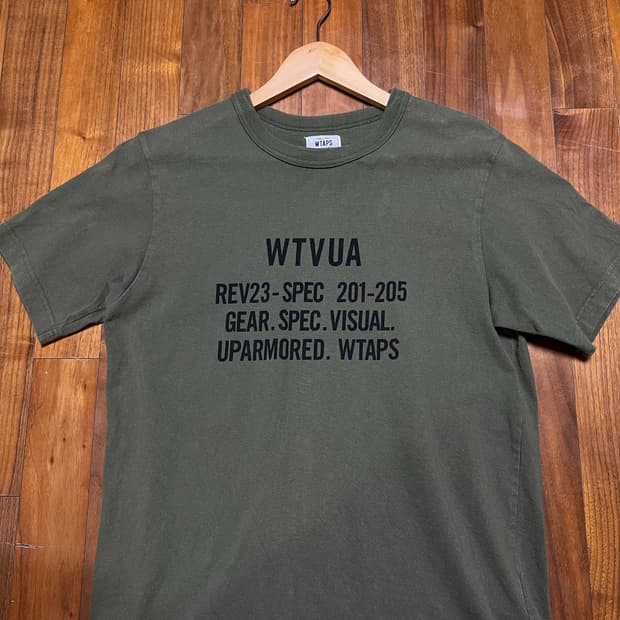 더블탭스 밀리터리 티셔츠 M