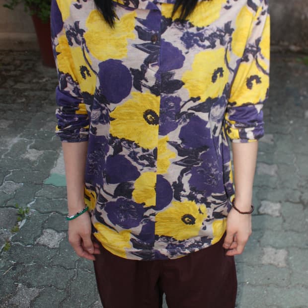 Dries Van Noten Floral Blouse