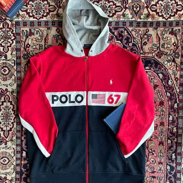 폴로 랄프로렌 POLO 67 후드