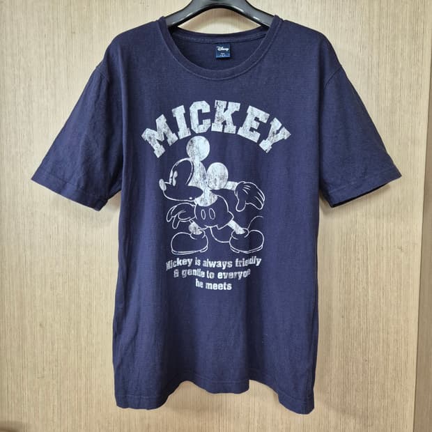 [L]디즈니 DIsney  미키마우스 반팔티 네이비