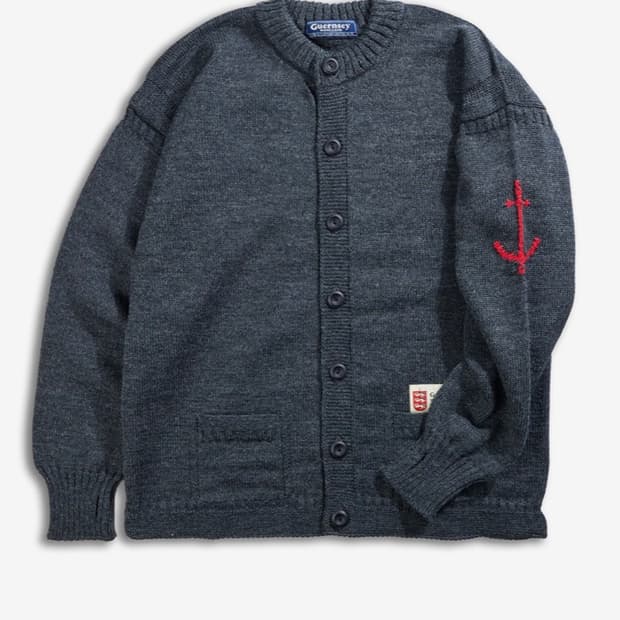 건지울른스 피셔맨 홀가먼트 가디건 (46)