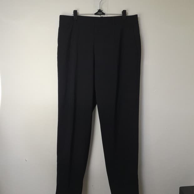 타임옴므 블랙 밴딩 울슬랙스 82/32"