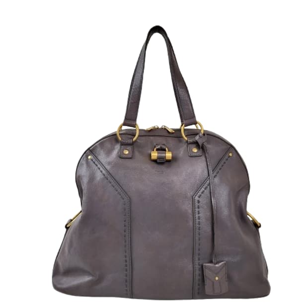 정품 생로랑(입생로랑) 뮤즈백 그레이 라지