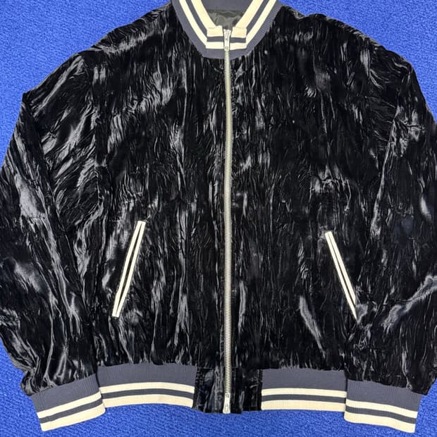 [L] 유스 크리즈 트랙자켓 블랙