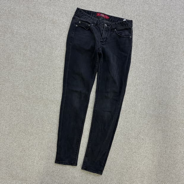 27 디키즈 흑청 데님 스키니 0427D