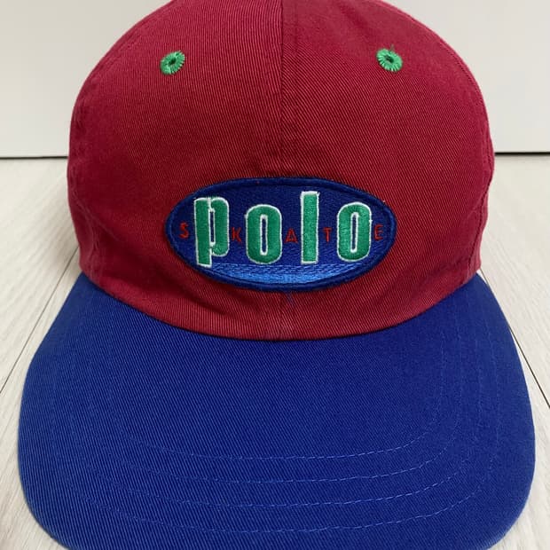 1992년 POLORALPHLAUREN POLO SKATE CAP OG