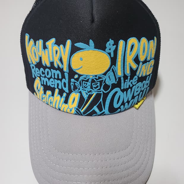 캐피탈 트러거캡 블랙 블루