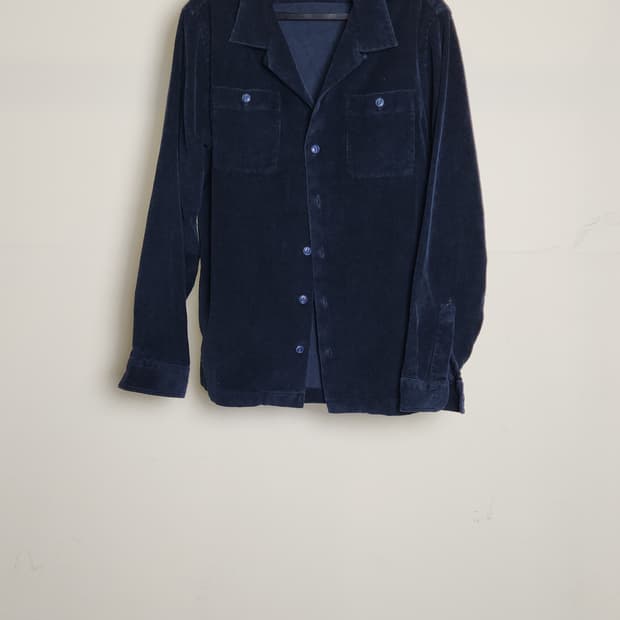 폴로 랄프로렌 네이비 코듀로이 셔츠