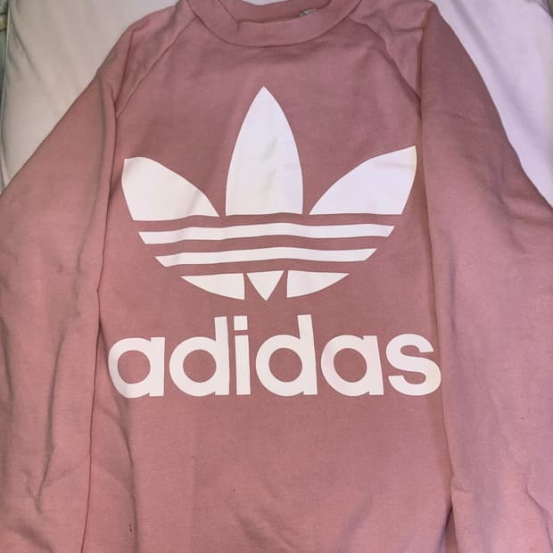 아디다스 핑크 맨투맨