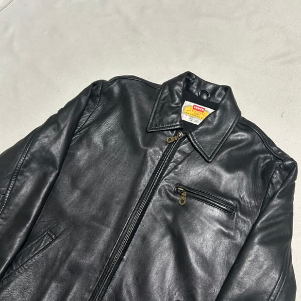 L 리바이스 양가죽 자켓